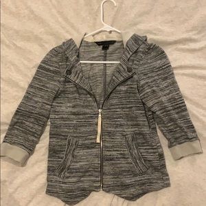 Marc Jacobs short sleeve zip-up hoodie